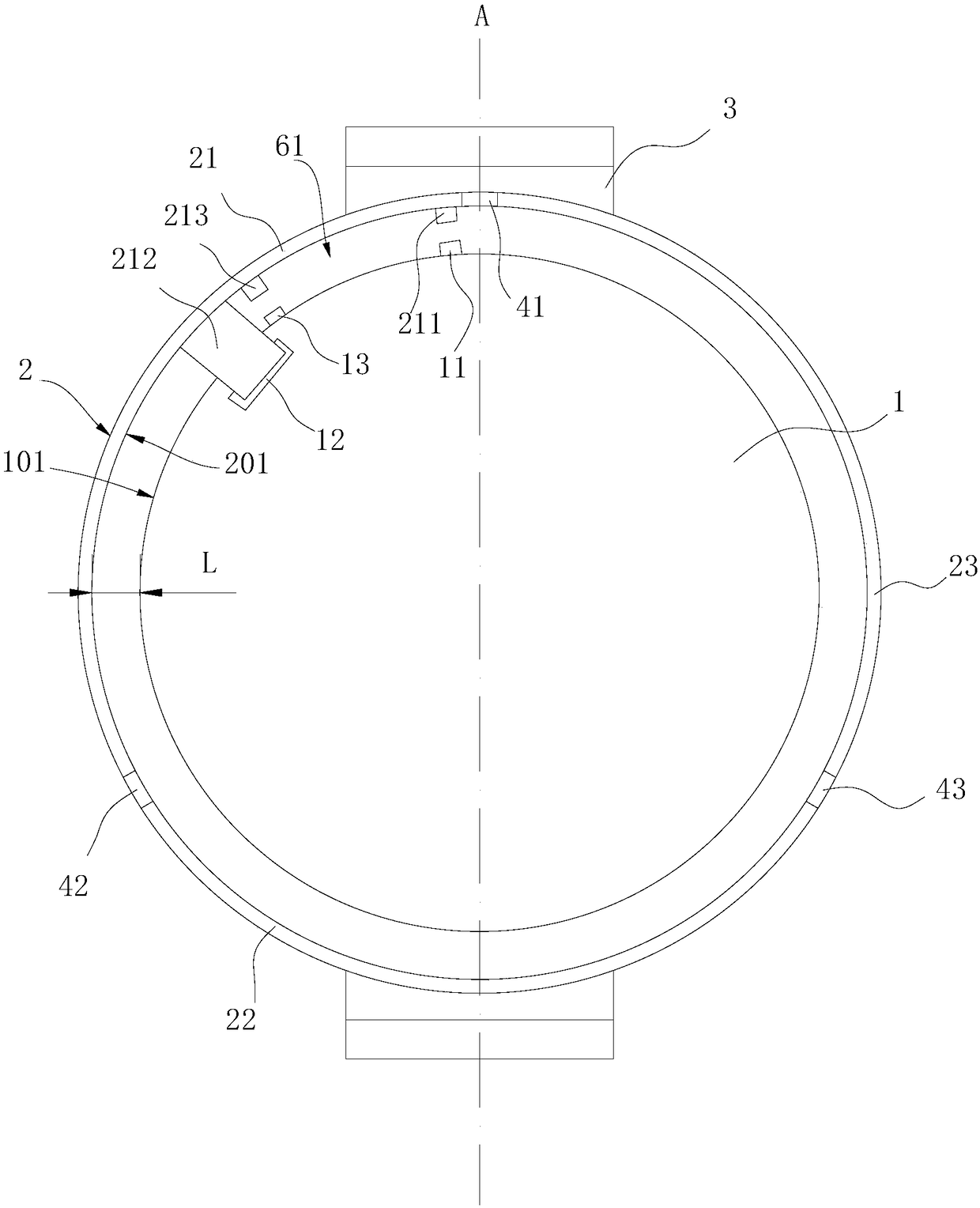 Antenna device and smart watch