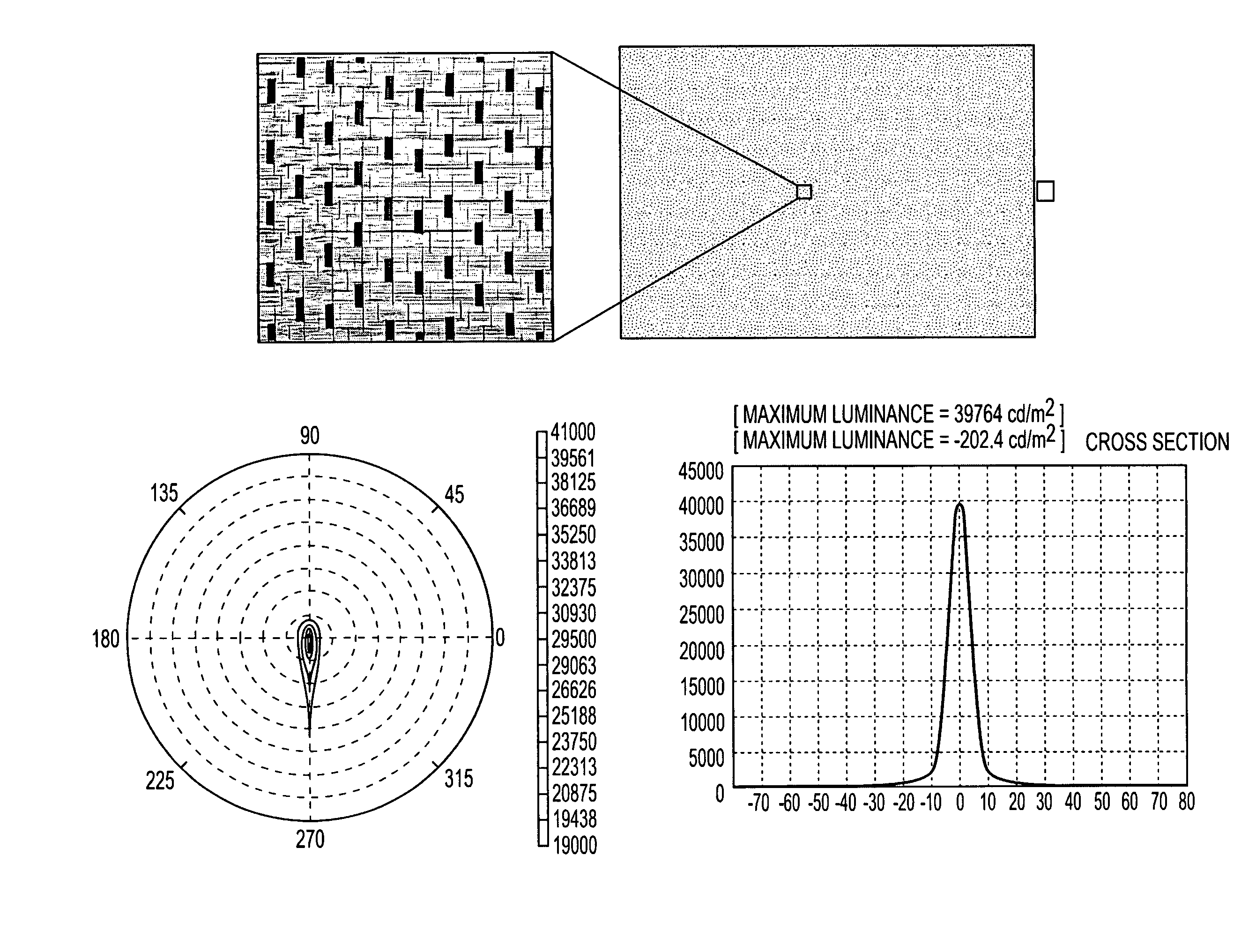 Light outcoupling structure for a lighting device