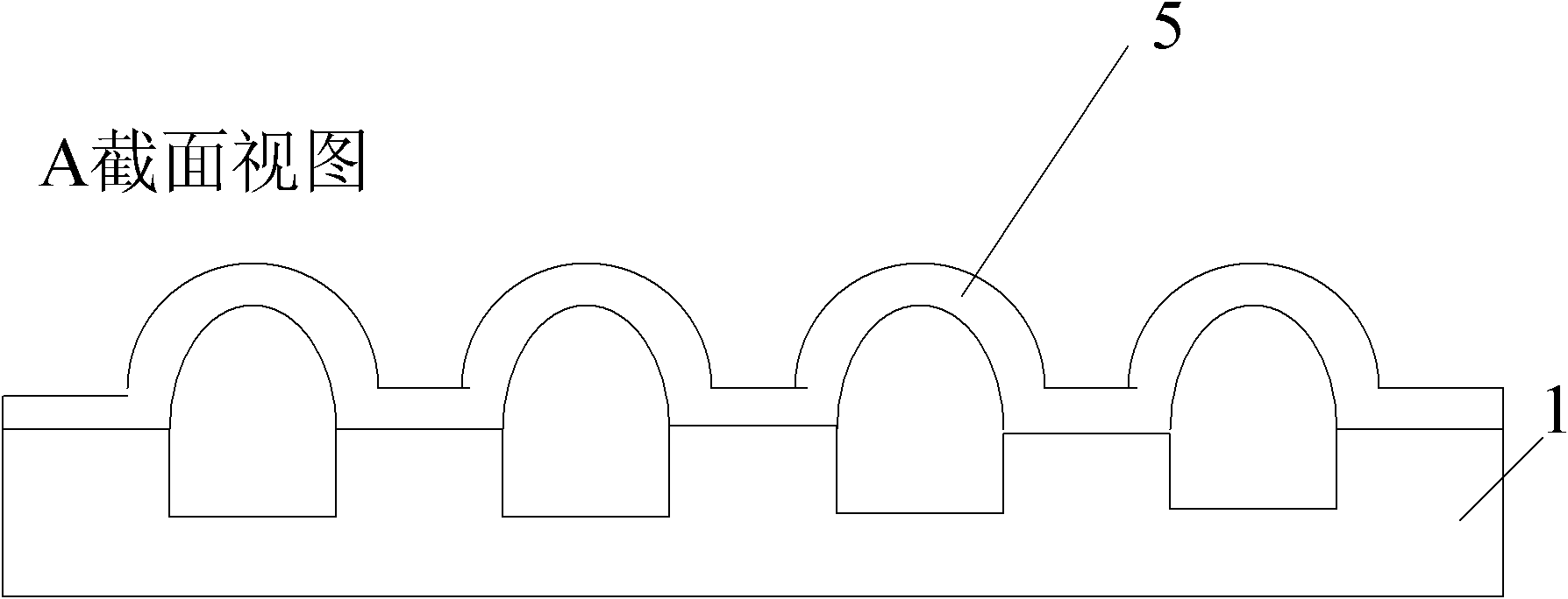 Method for packaging glass-silicon wafer-grade chiponboard (COB) of light emitting diode (LED)