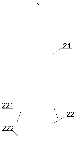 Rock reaming self-locking anchor cable including steel strand and its manufacturing method