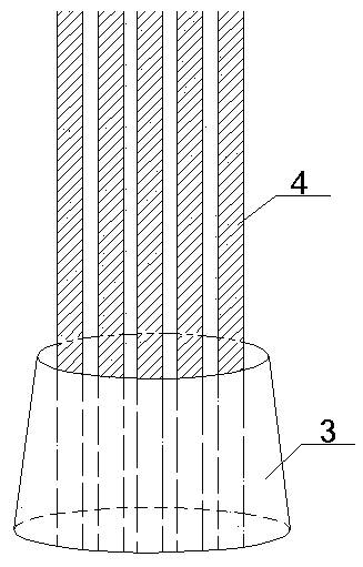 Rock reaming self-locking anchor cable including steel strand and its manufacturing method