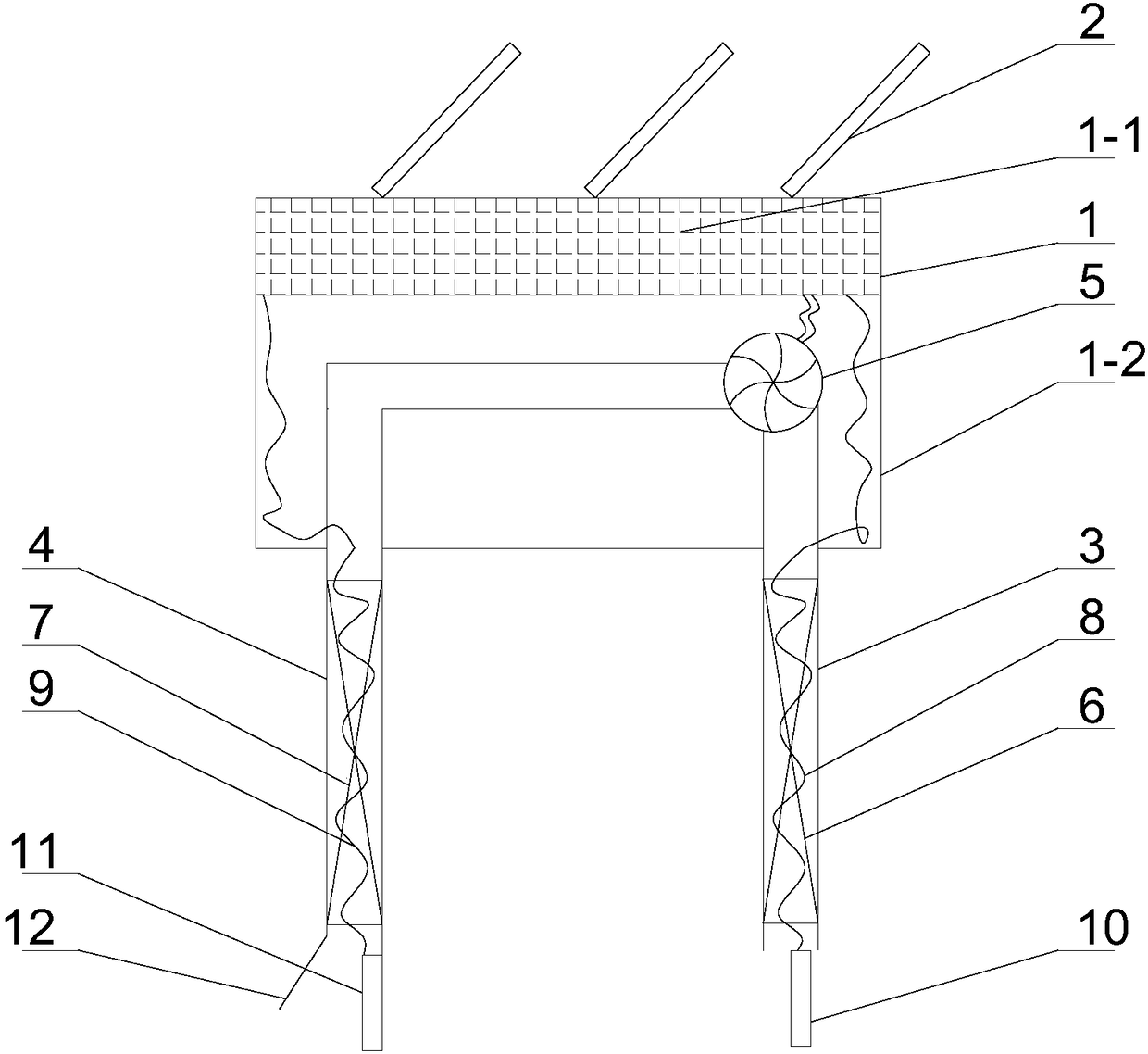 Enhanced aeration ecological restoration device