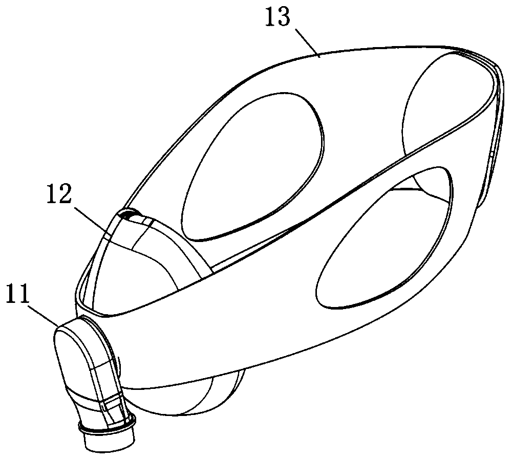 Waist carrying portable breather