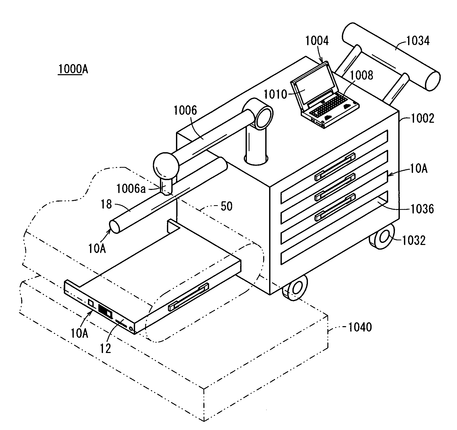 Radiographic image capturing apparatus