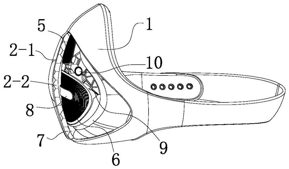 Replaceable mask capable of being used for long time