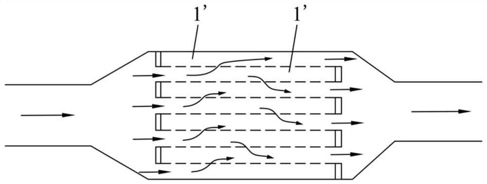 Exhaust particle filter and vehicle