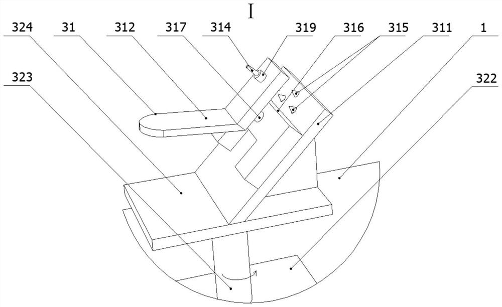 Device for testing surface temperature of PTC thermistor