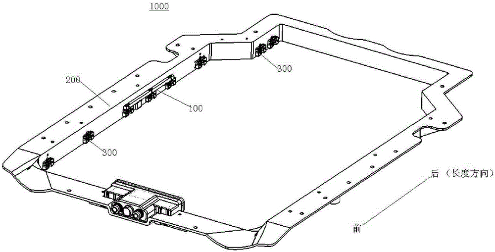 Battery pack quick-changing control system for electric automobile