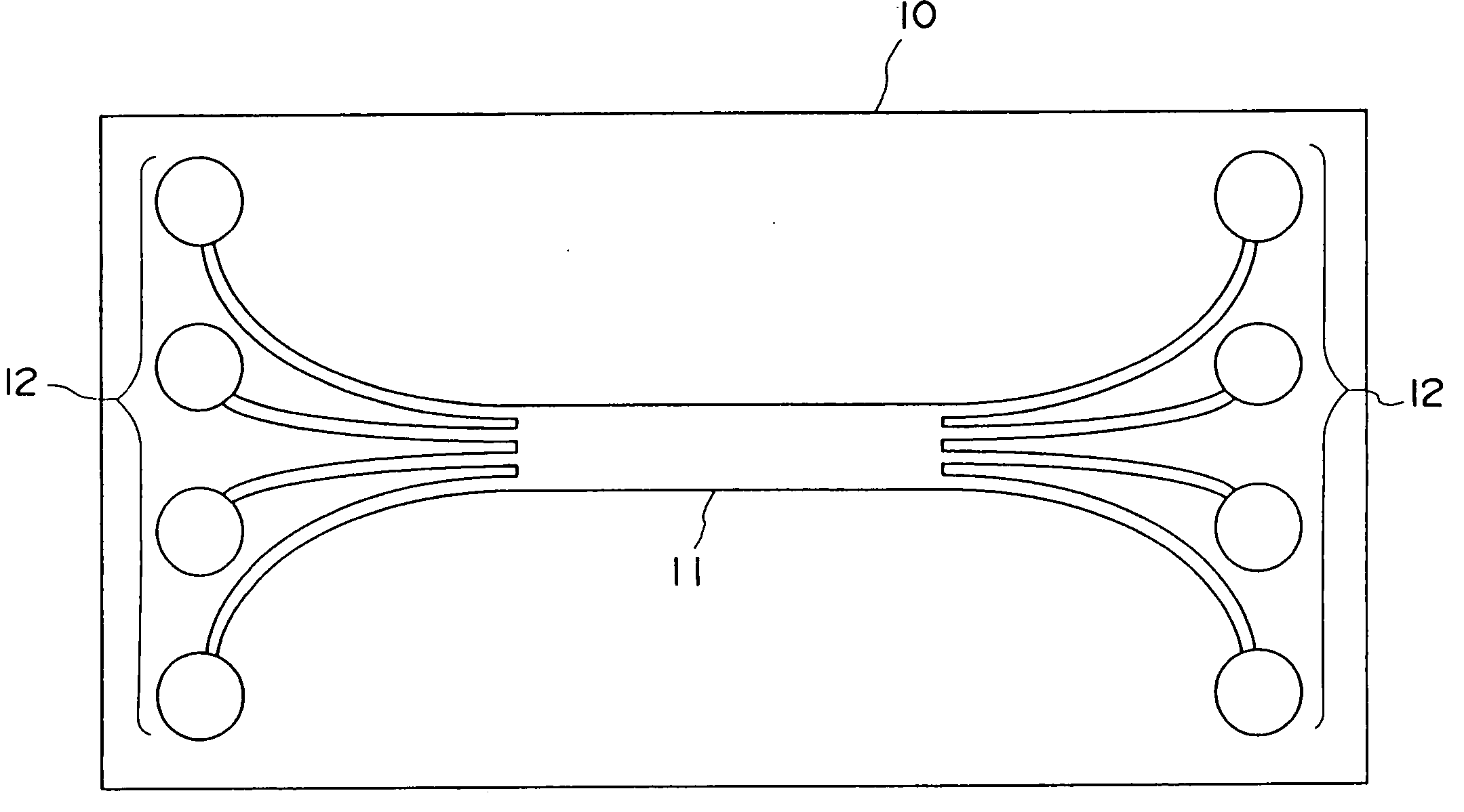 Method for producing polymeric optical waveguide and device for producing the same