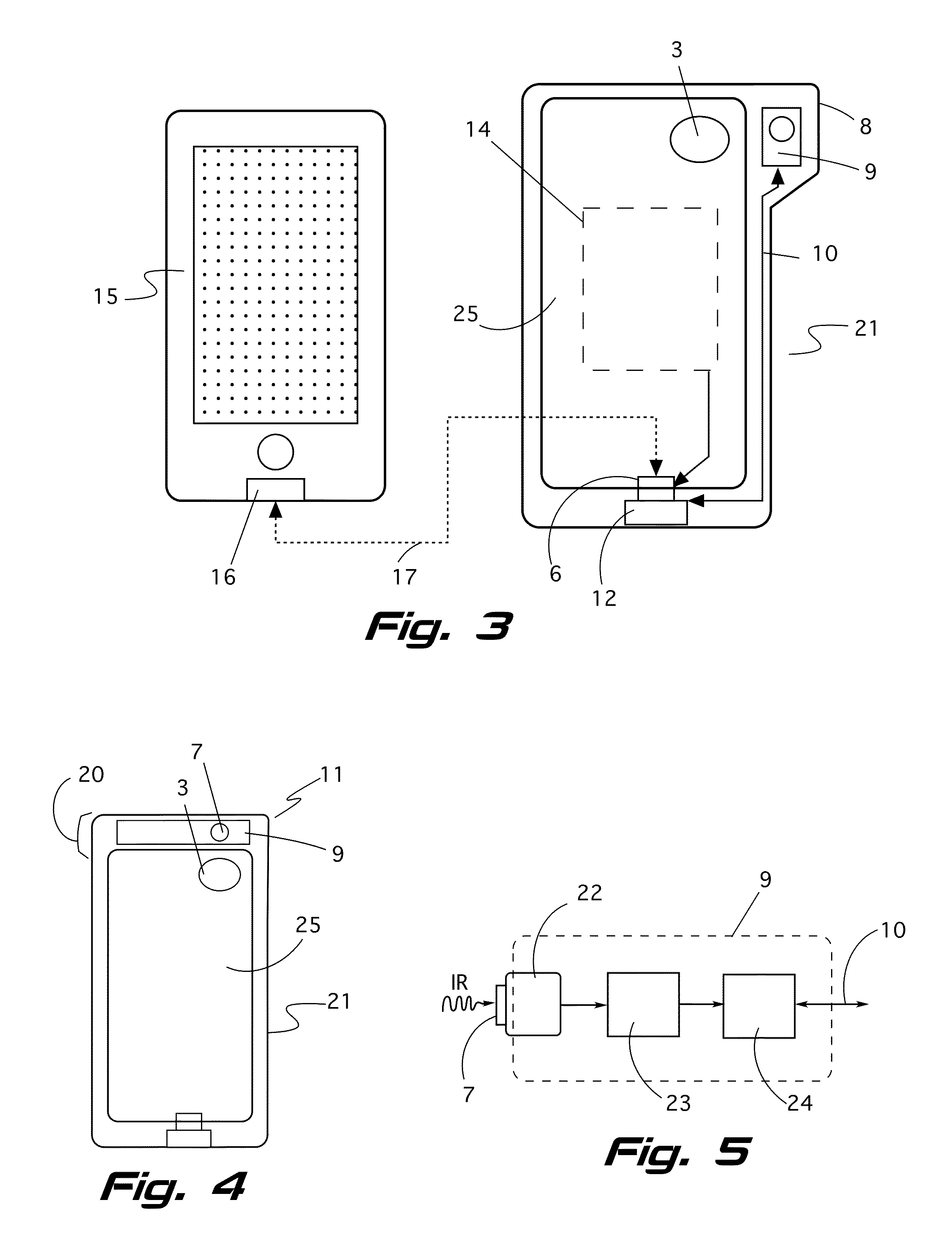 Sensing case for a mobile communication device