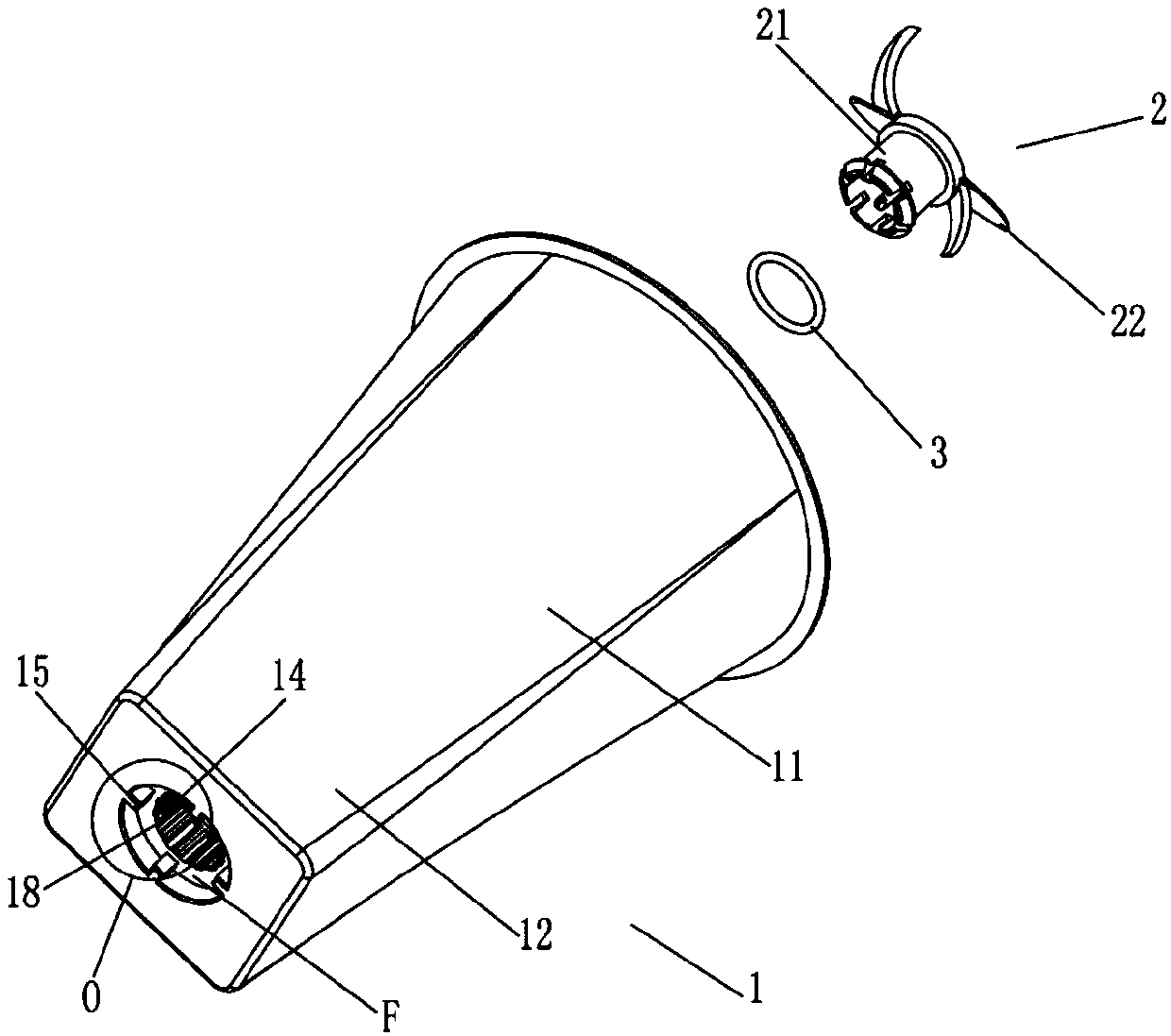 Disposable juice cup with juicing function and juicing device thereof