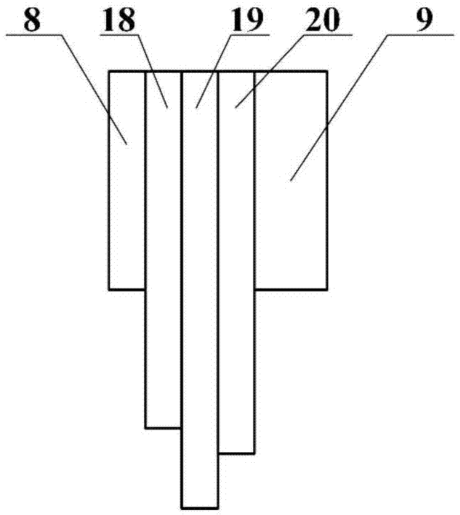 Vertical electrochemical battery device for in-situ photodynamic measurement