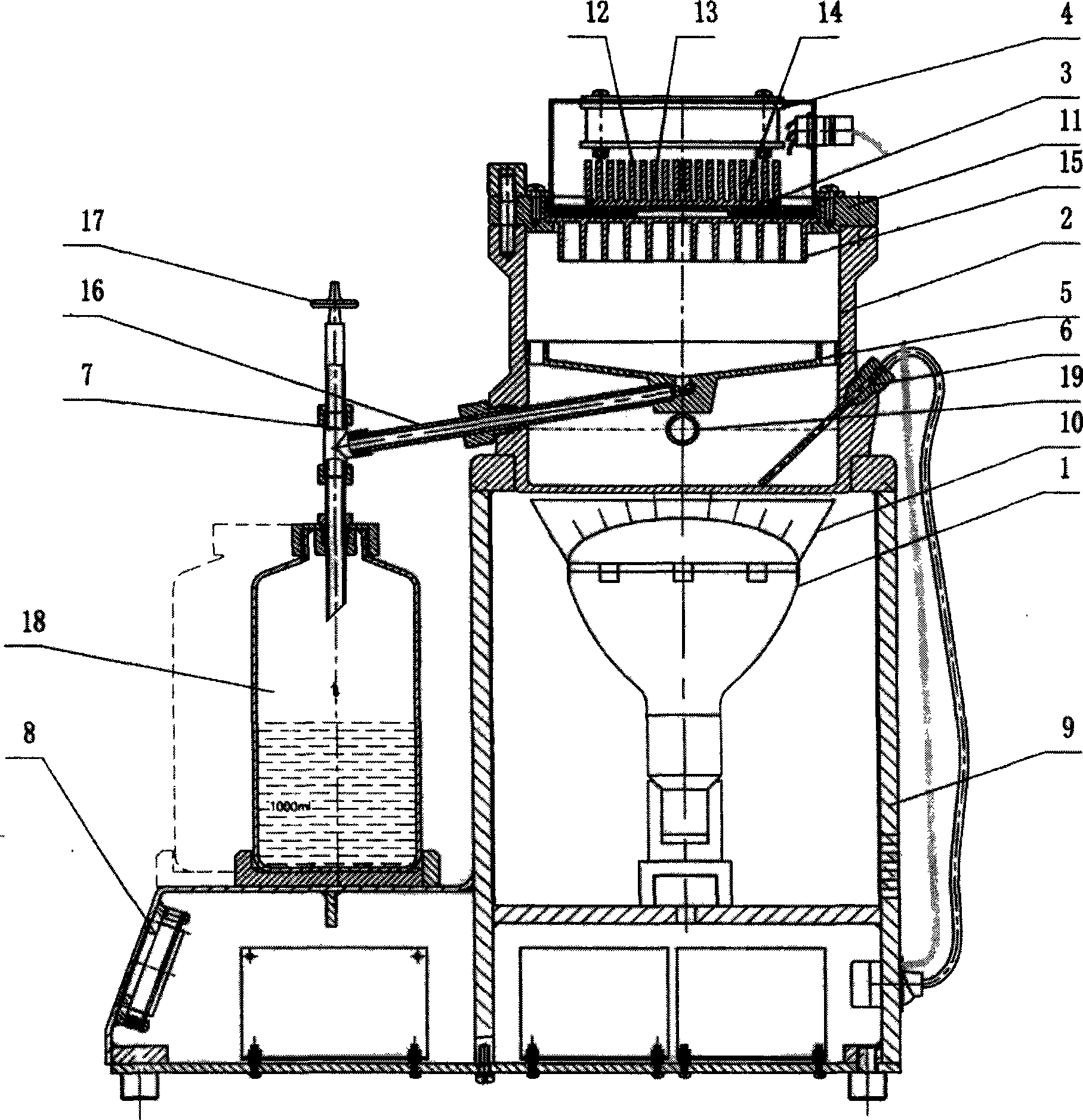 Semiconductor refrigeration acid distillation purifier and purification process thereof