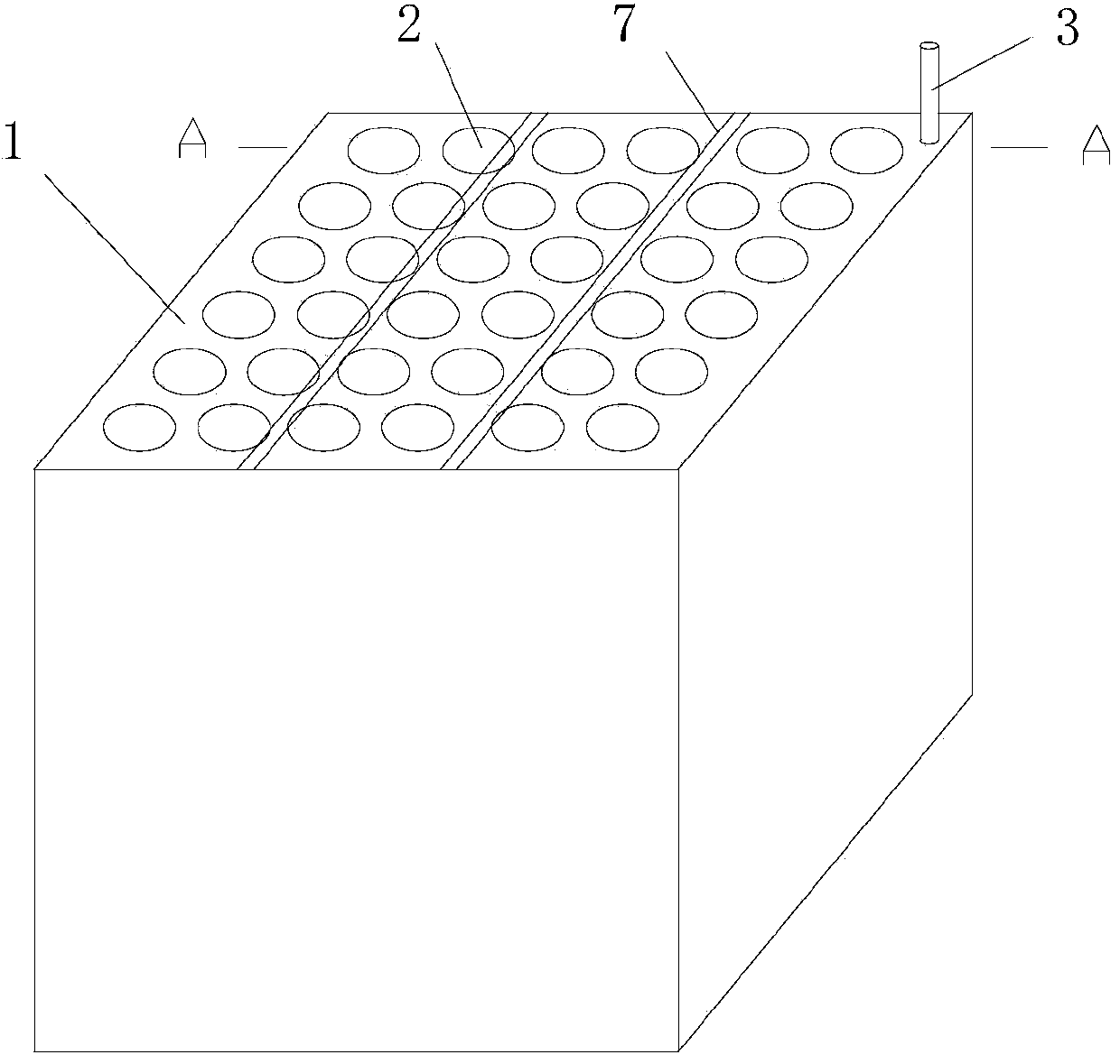 Lead-embedded firework launching base