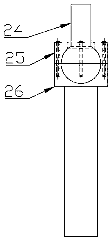 Machine tool geometric error measuring device based on laser interference principle