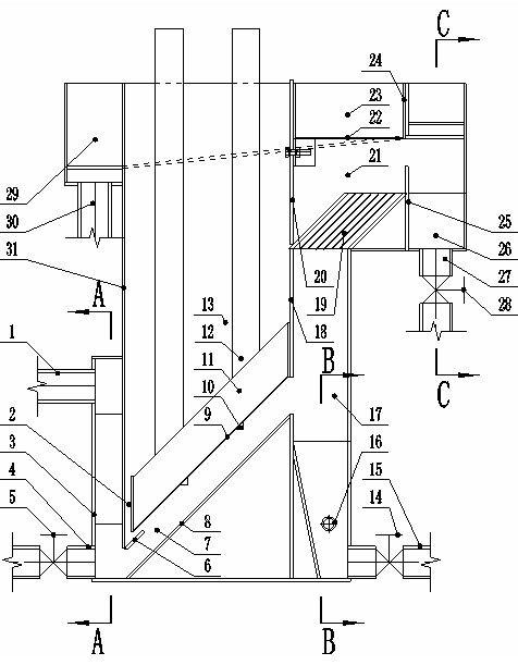 Gravity classification and immersive screen combined classifying method and device utilizing same