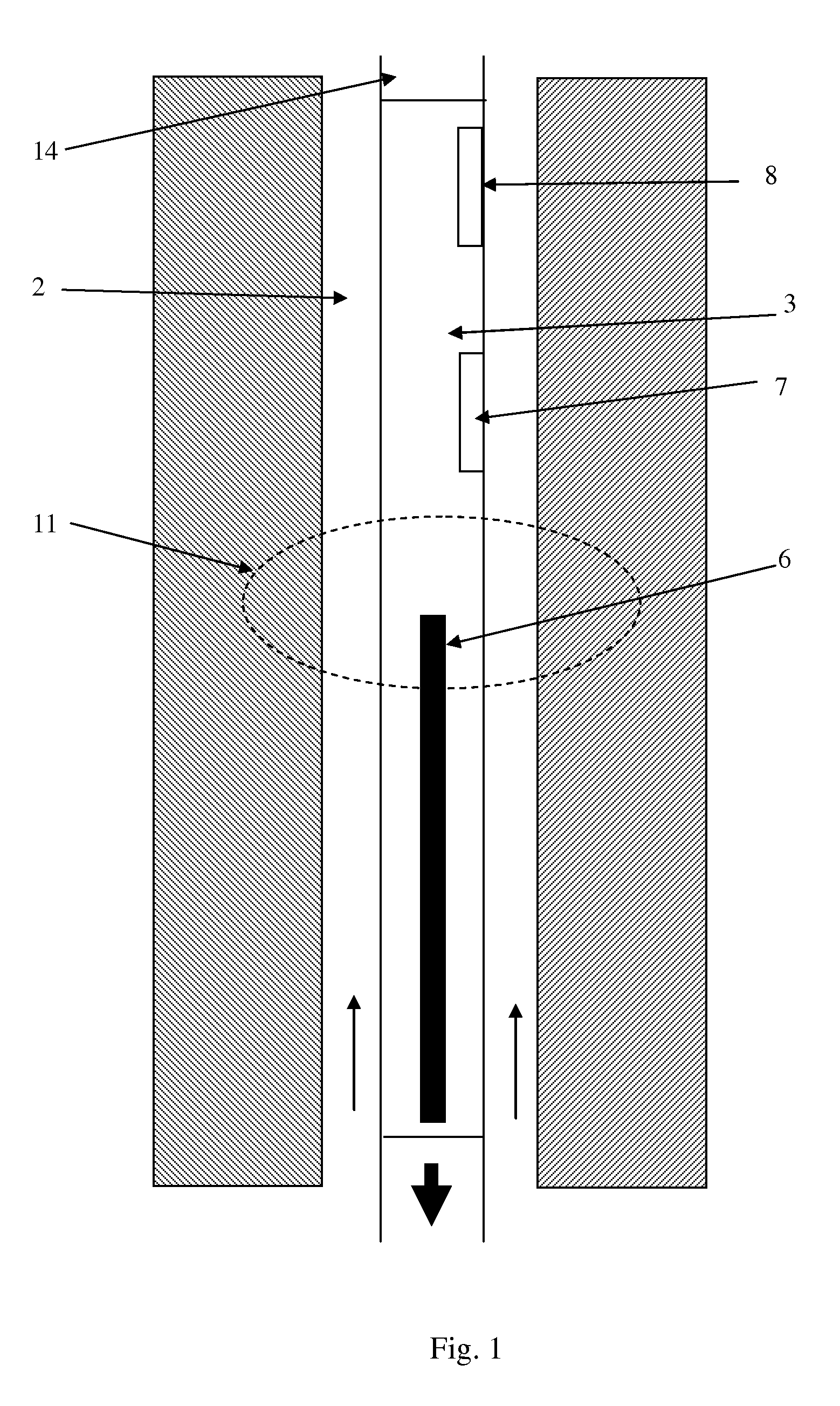 Methods and systems for determining mud flow velocity from measurement of an amplitude of an artificially induced radiation