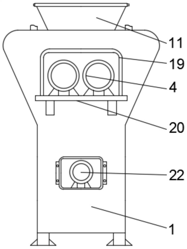 Special shredder for domestic waste treatment