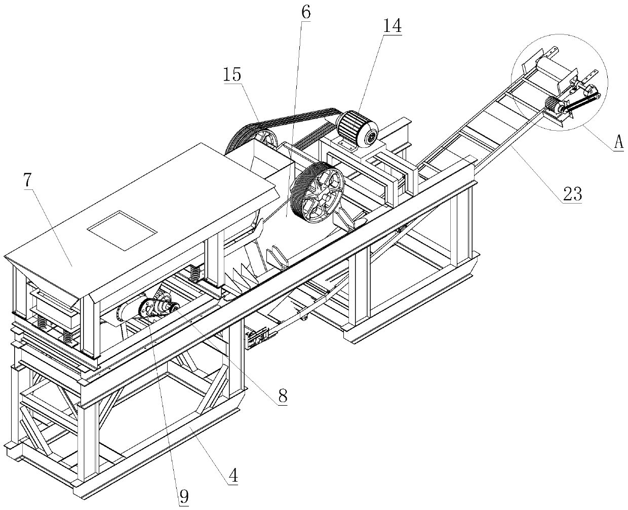 Method for preparing novel sintered brick from construction waste