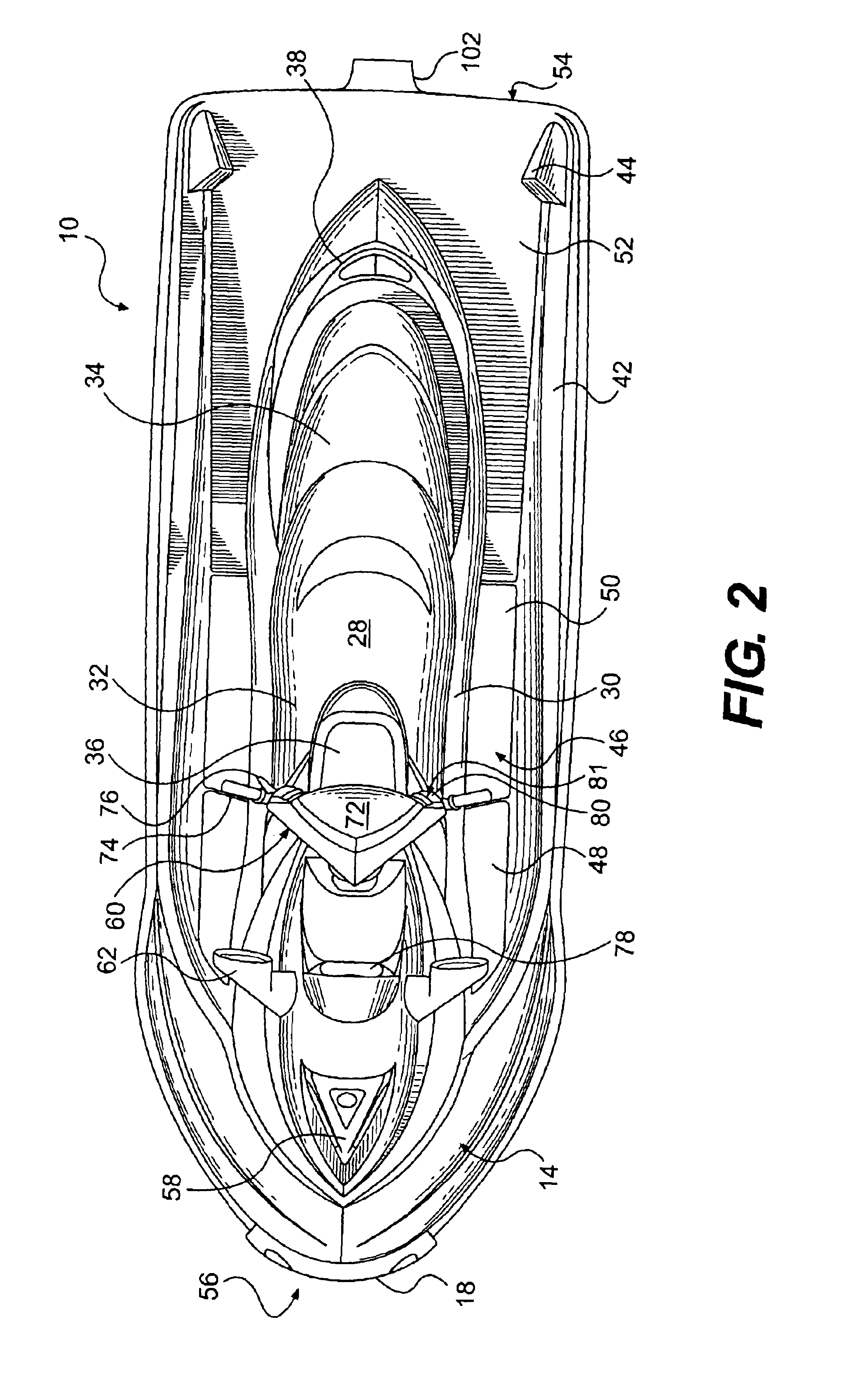 Personal watercraft having a hybrid power source