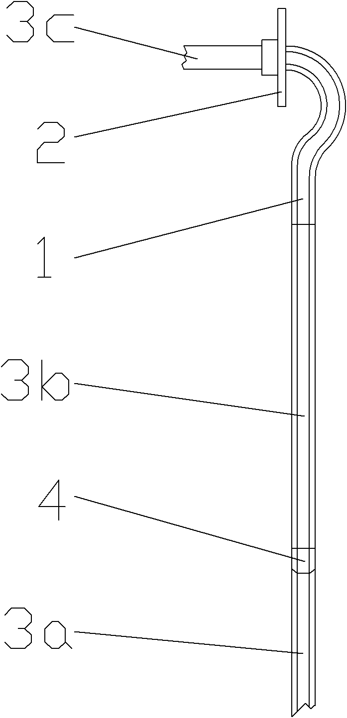 Pipeline decoration and protection device of buckled building external wall