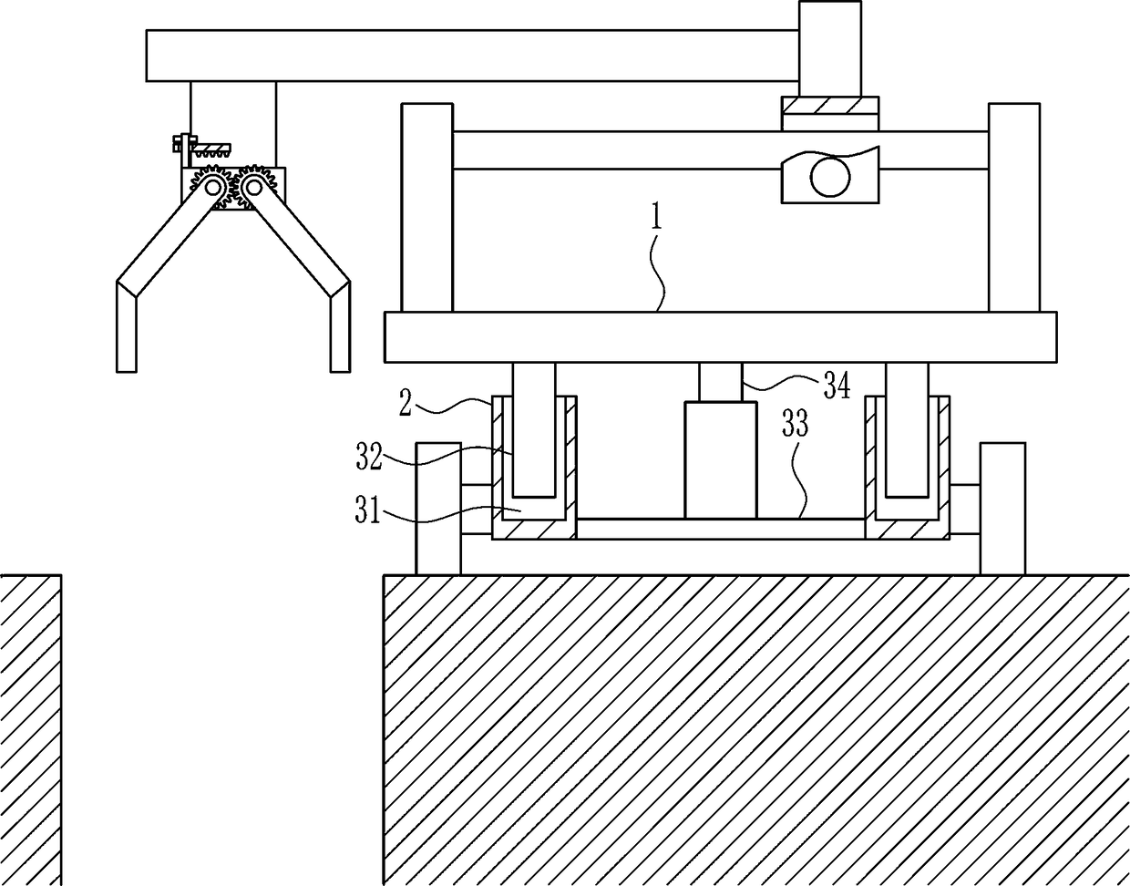 A transportation and embedding equipment for underground pipeline embedding