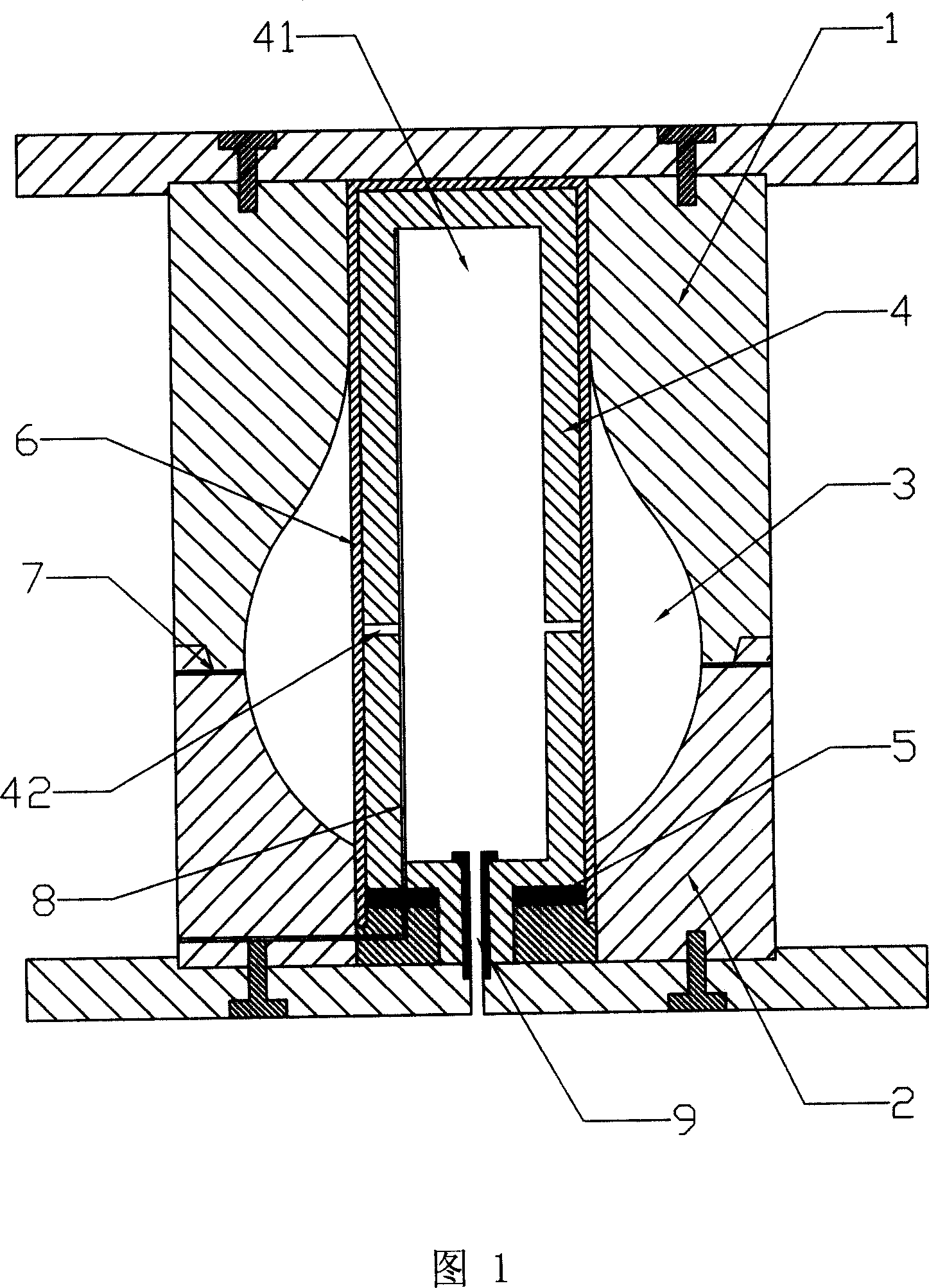 Hydraulic expansion forming process