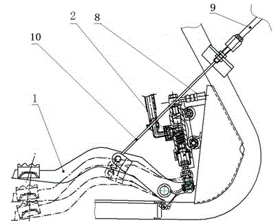 A mechanical-hydraulic hybrid braking system for motorcycles