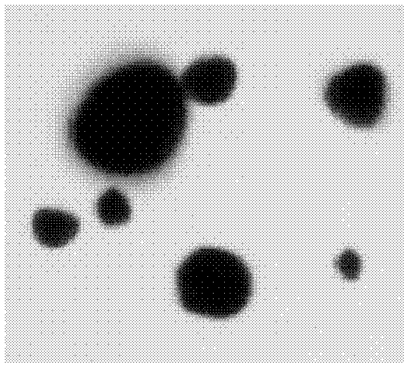 Method for automatically cutting granular object in digital image