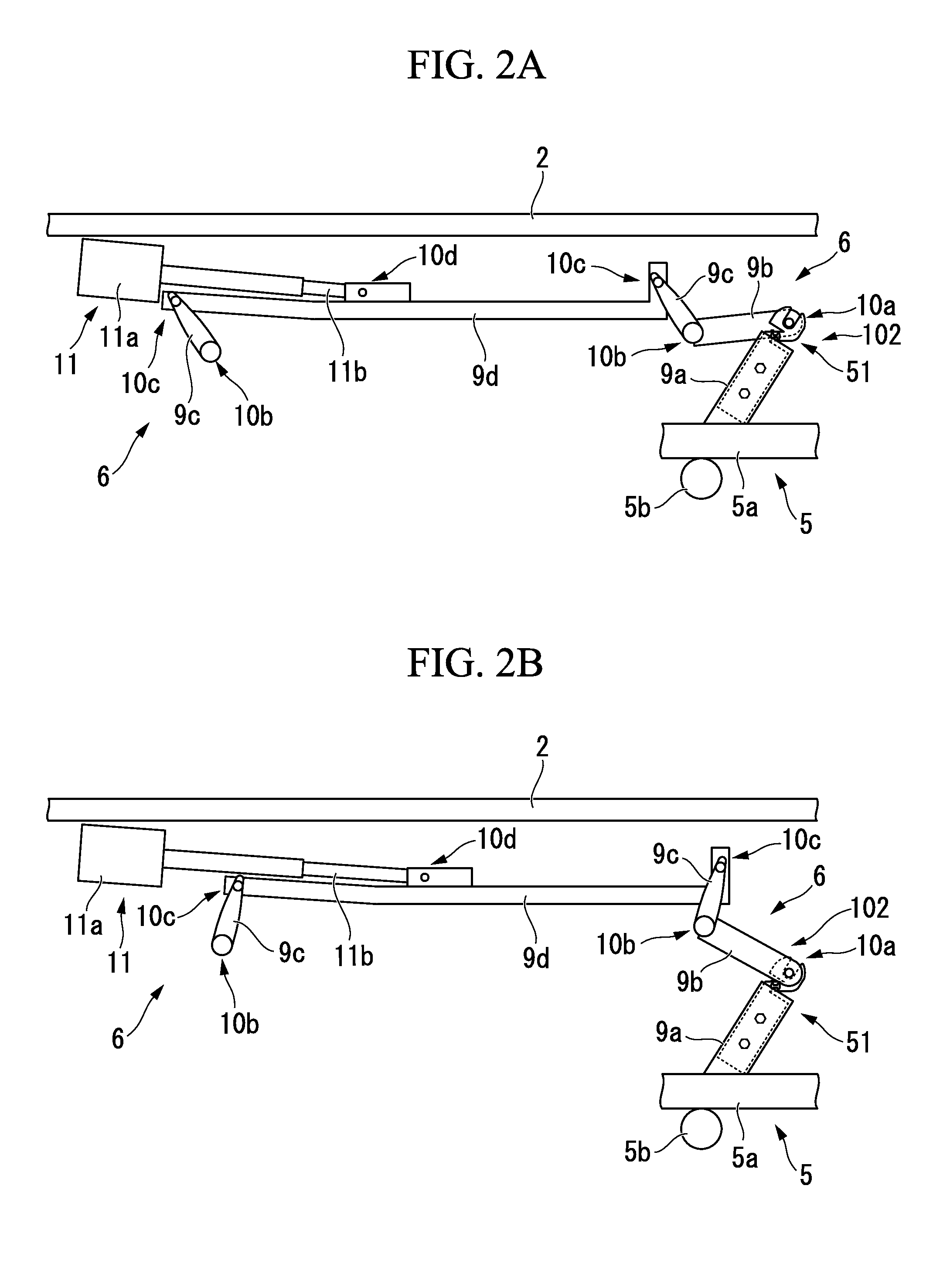 Bed having load detection function and load detector for bed