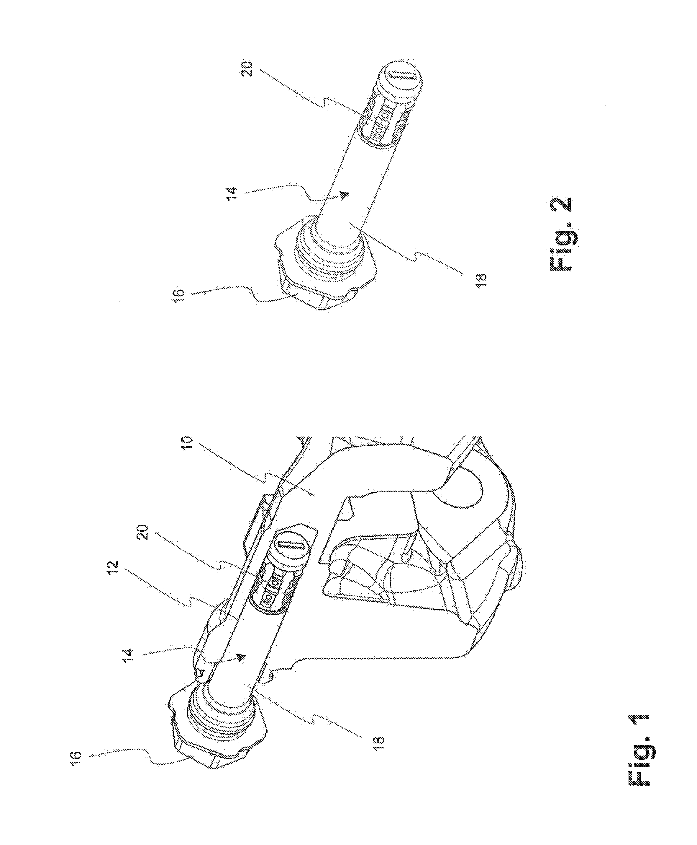 Bolt Guide Device for a Floating Caliper Disc Brake and Corresponding Floating Caliper Disc Brake