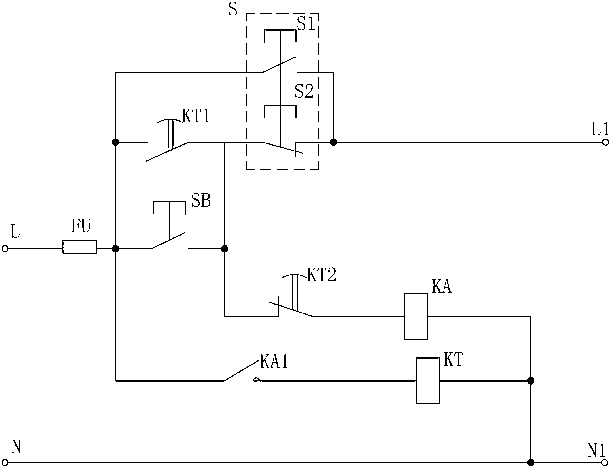 Fixed-time automatic power off device