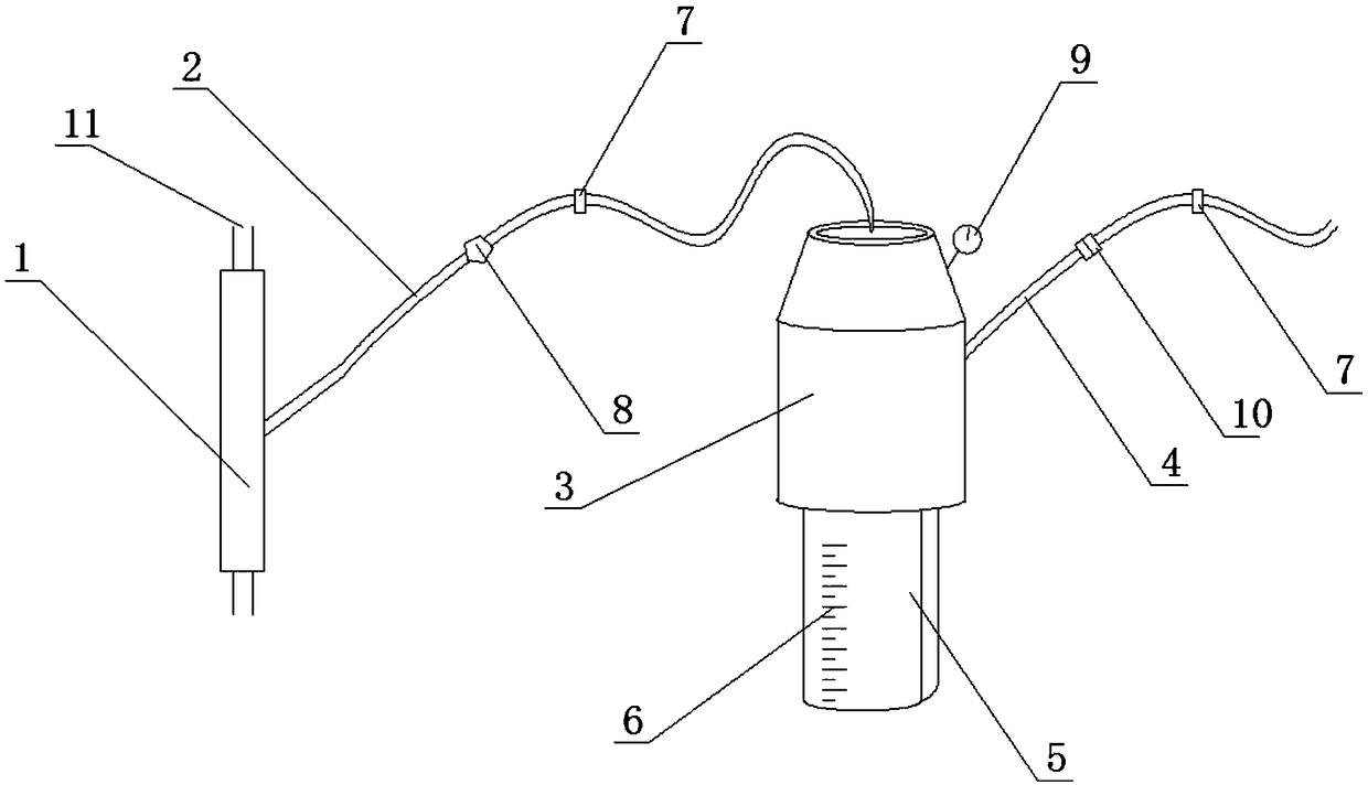 A clinical gastrointestinal decompression device for gastrology department