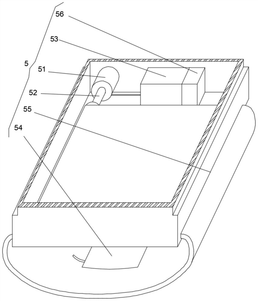 Wristband self-locking type mobile electrocardiograph