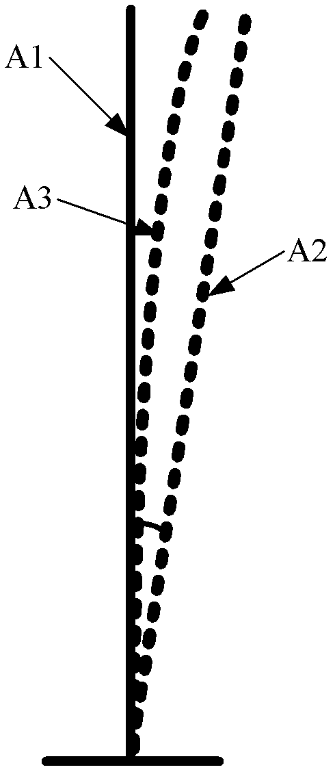 Method, device and system for measuring skew deformation amount of tower of wind generating set