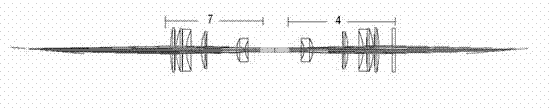 Focusing and leveling device and method