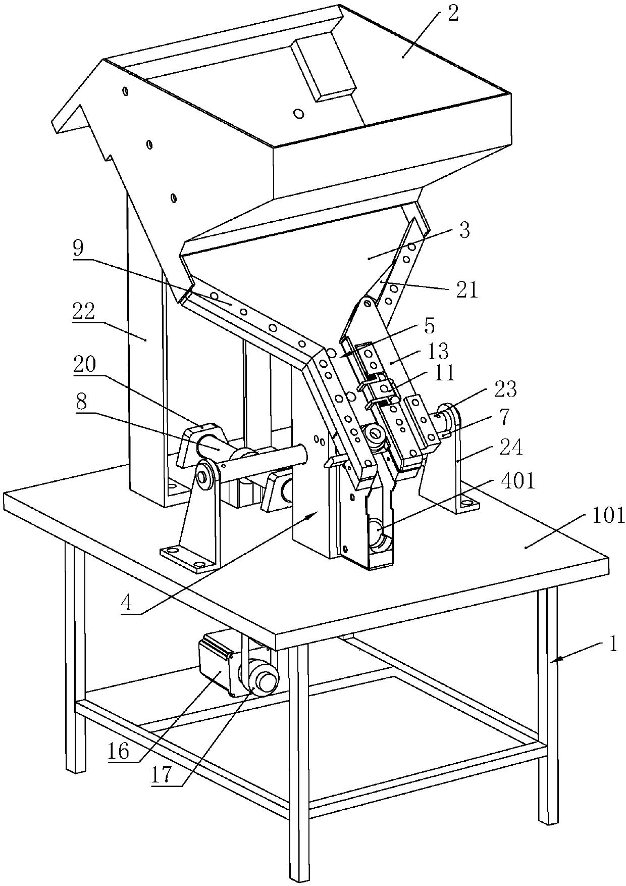 Locknut assembling machine