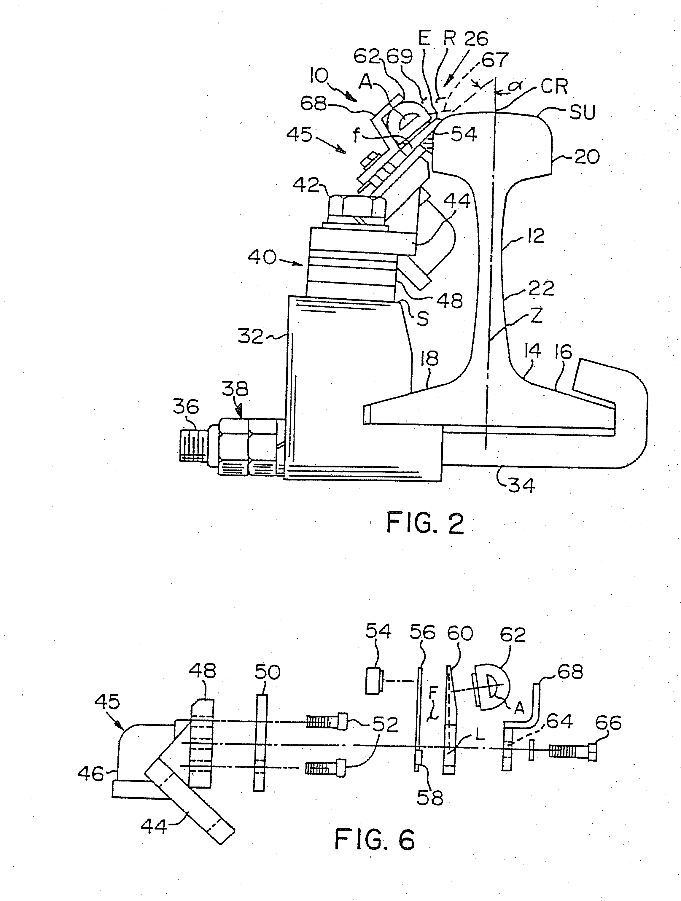 Top of rail applicator