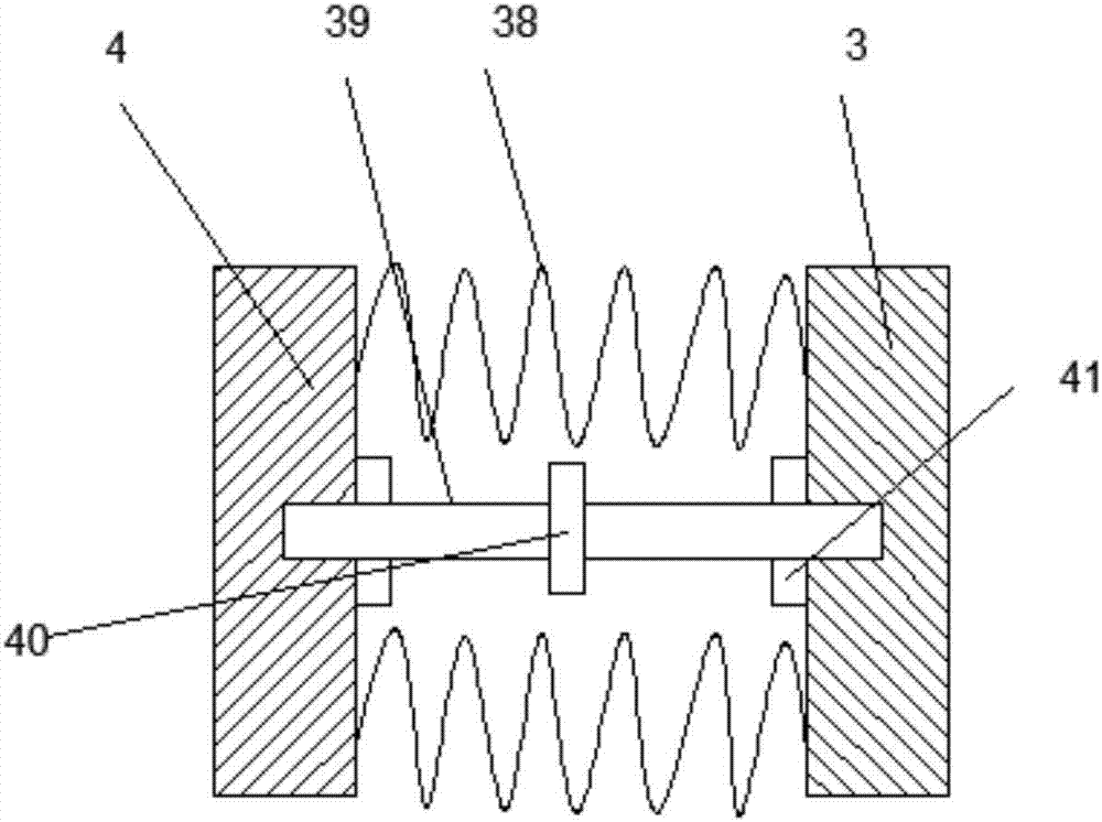 Self-cleaning type building timber equally-spaced punching device