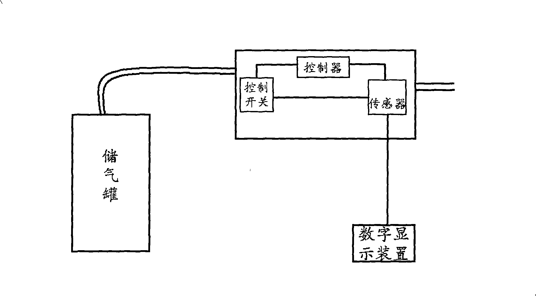 Gas engine control switch