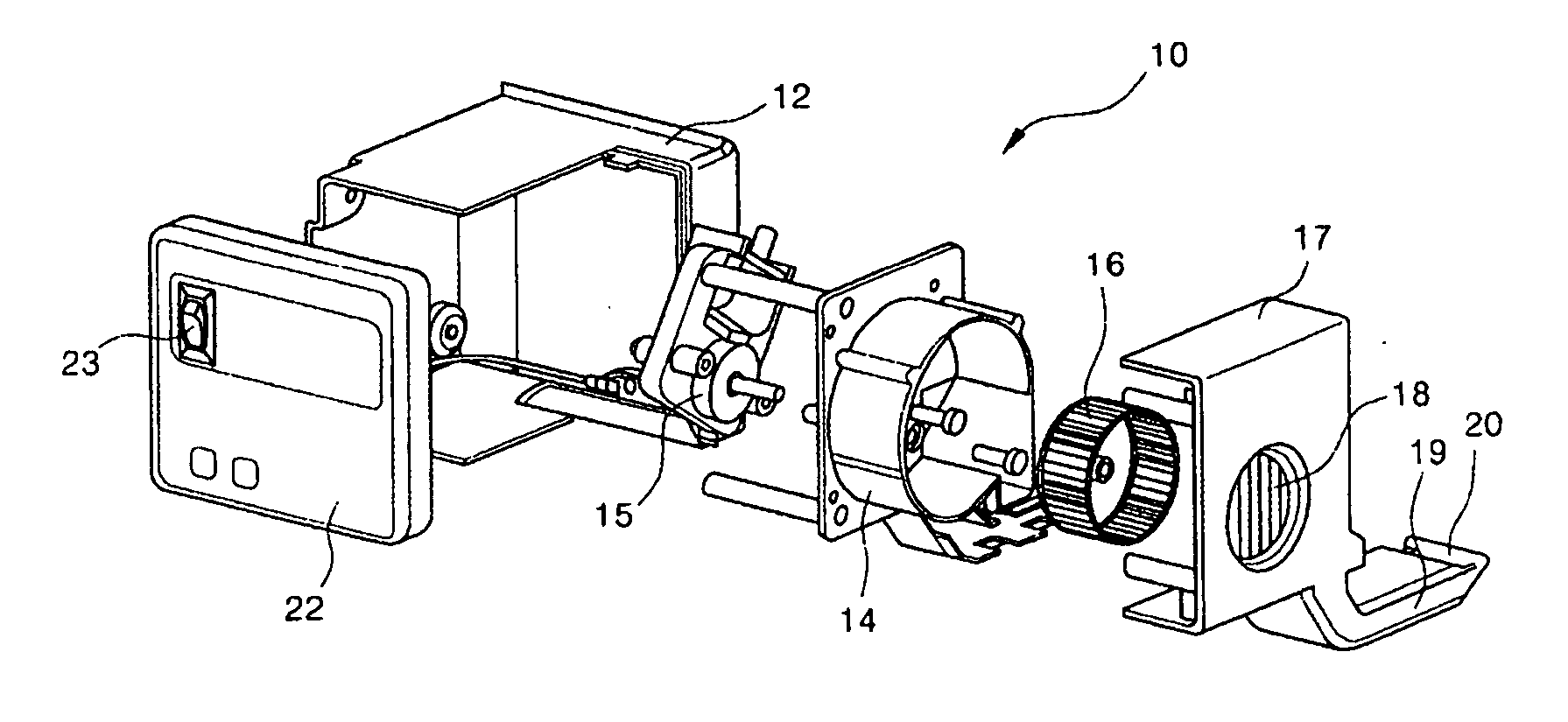 Ice maker having fan assembly and fan assembly control method