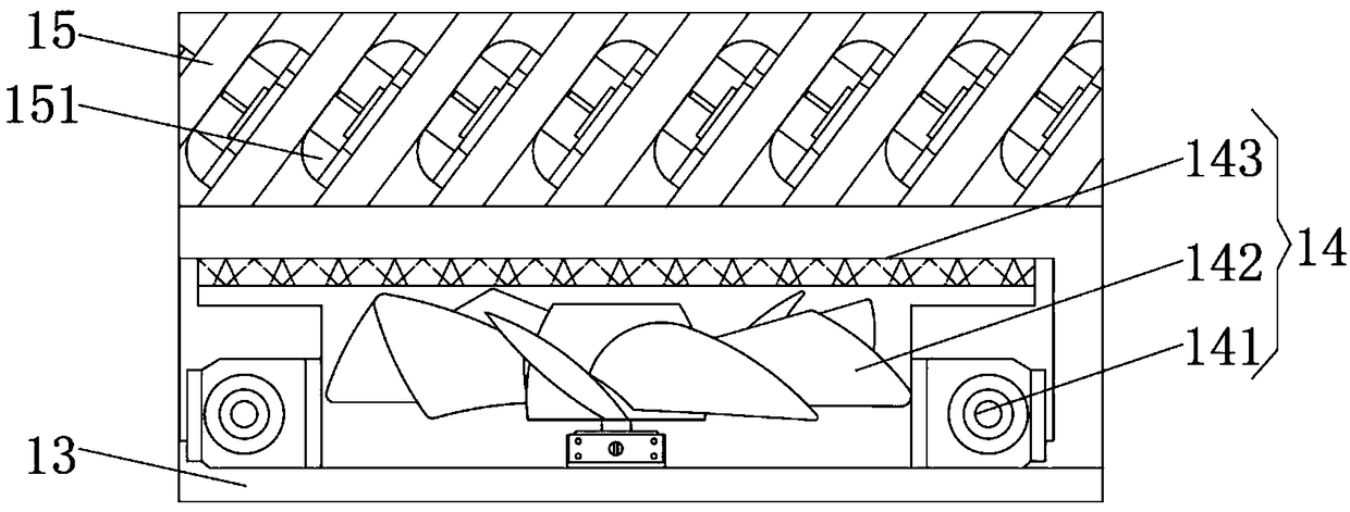 A large data server mute cooling chassis