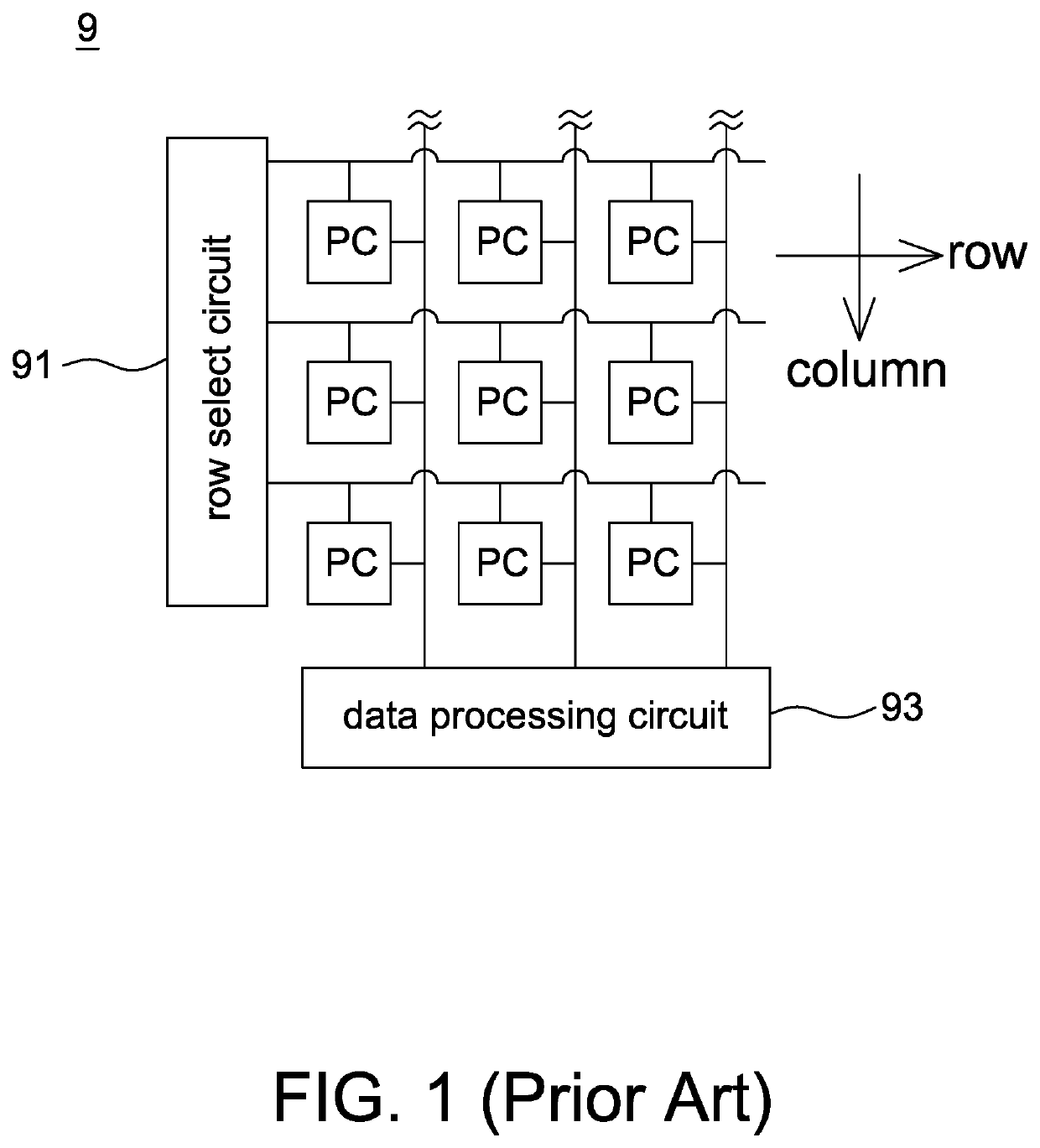 Image sensor capable of averaging pixel data