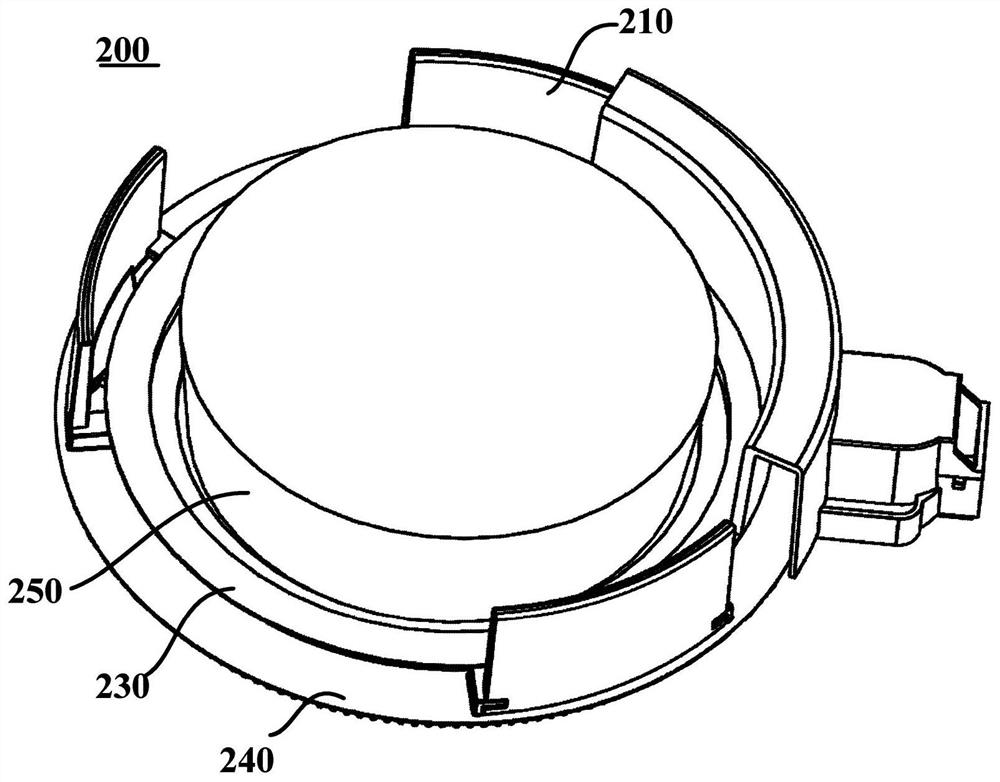 Air supply device for refrigerating and freezing device and refrigerating and freezing device