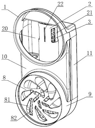 Urea mixing device for tail gas after-treatment