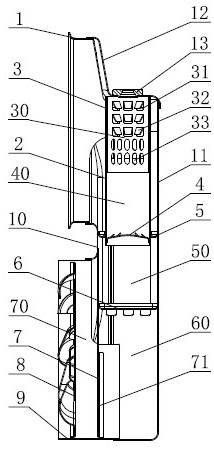 Urea mixing device for tail gas after-treatment