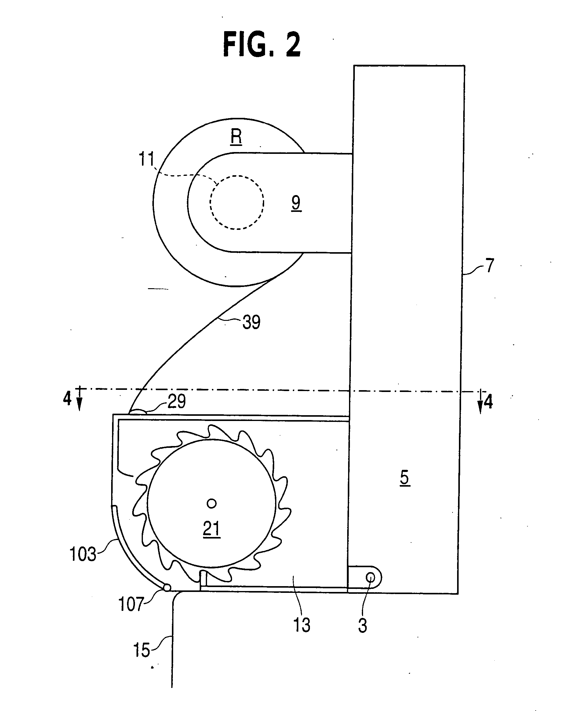 Web transfer mechanism for flexible sheet dispenser