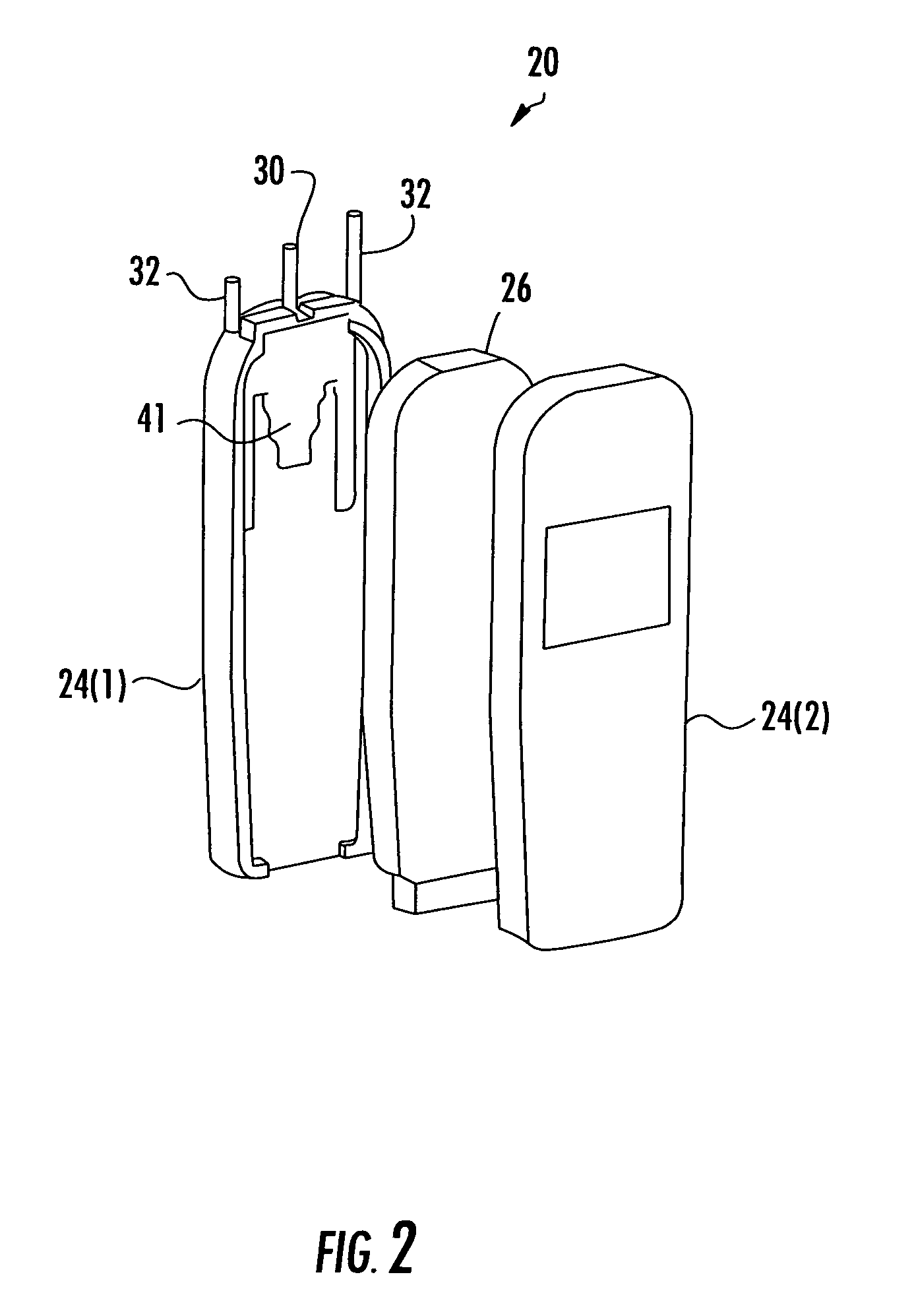 Broadband smart antenna and associated methods