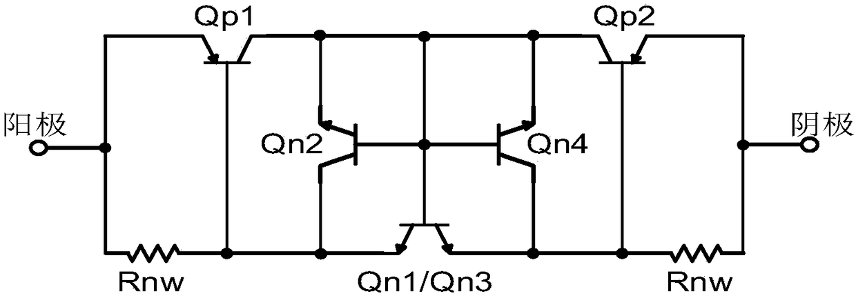 Electrostatic protection device