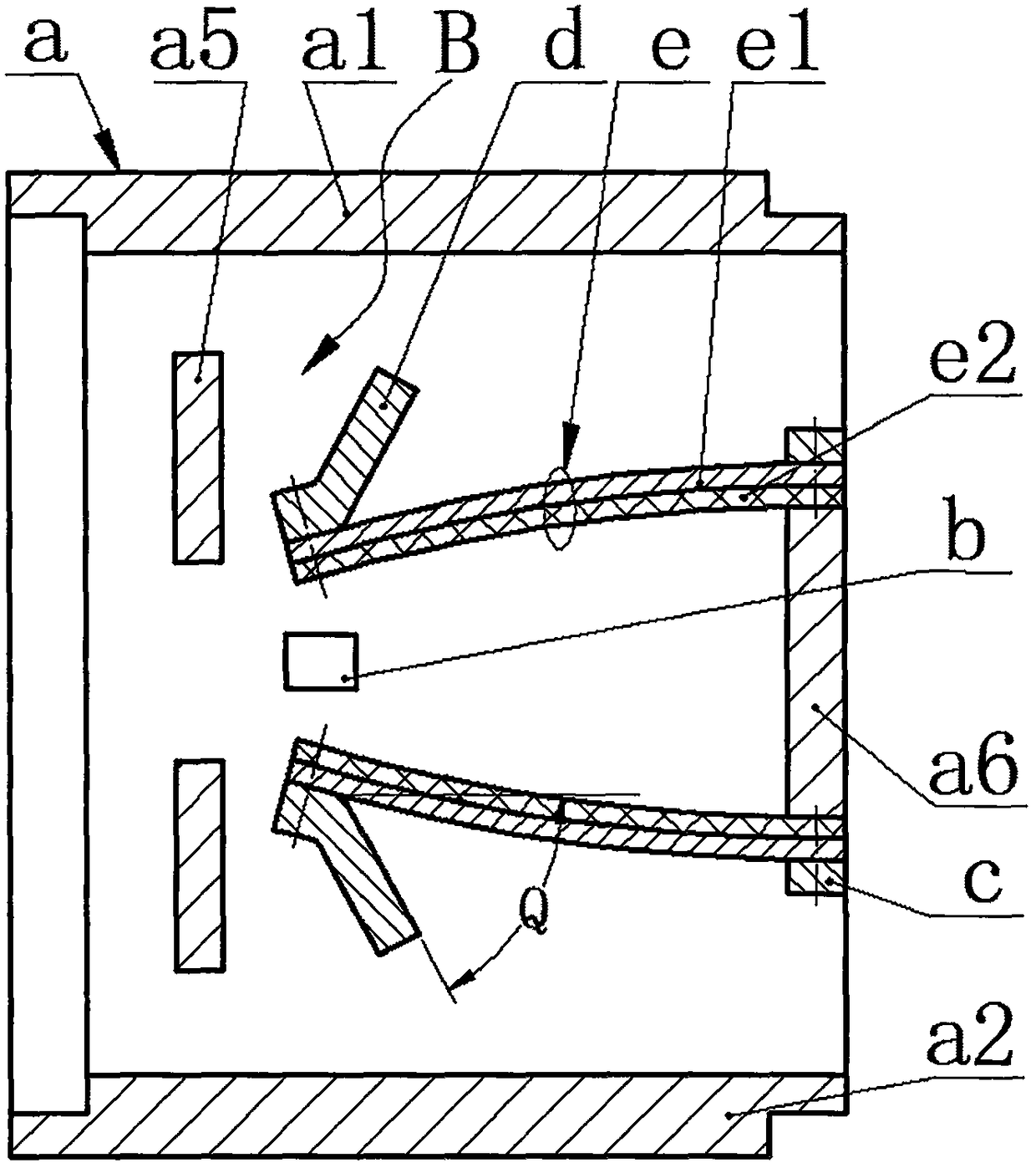 A tunnel driving airflow induced vibration energy harvester